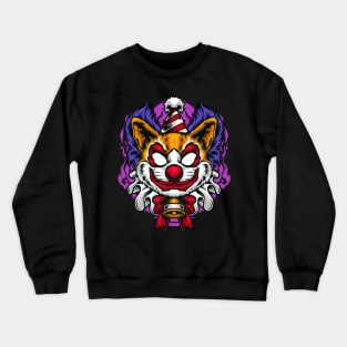 Cat clown Crewneck Sweatshirt